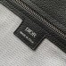 Close-Up of Replica Dior Normandie Bag Logo and Stitching