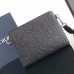 Chic Dior A5 Triangle Pouch in navy blue