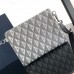 Dior A5 Triangle Pouch in vibrant red