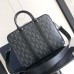 Elegant Dior Briefcase Bag with silver hardware