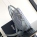 Dior Briefcase Bag in versatile navy blue
