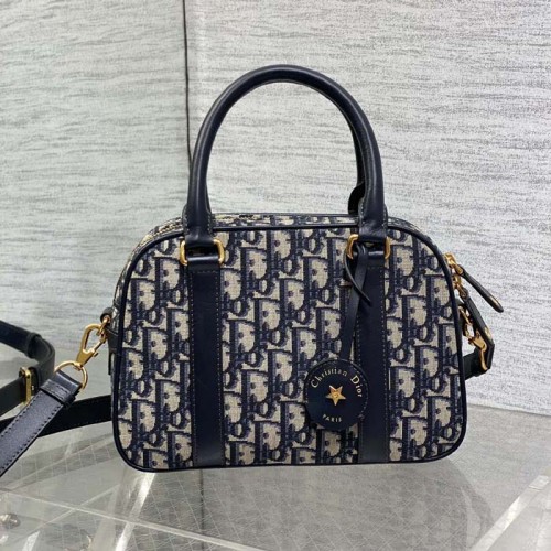 Replica Dior Medium D-Vibe Bowling Bag