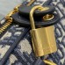 Handles of Replica Dior Medium D-Vibe Bag close-up