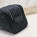 Dior Toiletry Bag in classic black color