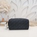 Stylish Dior Toiletry Bag in black leather