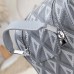 Dior Toiletry Bag Gray with Logo Detail