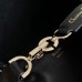 Medium Dior Toujours black handbag with gold accents