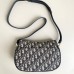 Christian Dior CD Besace Bag black leather