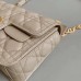 Luxury Dior Jolie handbag black leather