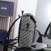 Stylish black replica Dior Explorer Backpack
