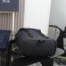 Back view of black replica Dior Explorer Backpack