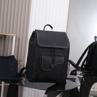 Dior Saddle Backpack Black