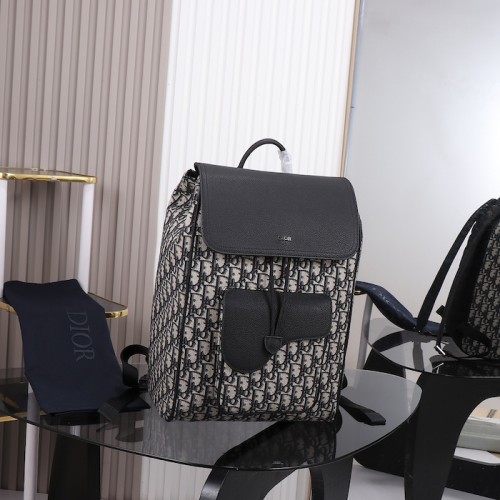 Dior Saddle Backpack Black