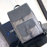 Dior Saddle Backpack front view