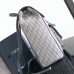 Black Dior Saddle Backpack