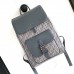 Compact Dior Saddle Backpack design