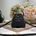 High-Quality Replica Nano Dior Caro Bucket Bag – Pink Leather Crossbody