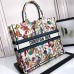 White Replica Dior Book Tote Large Size