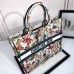Elegant White Replica Dior Book Tote Bag