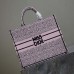 Replica Large Dior Book Tote White