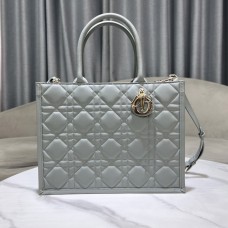 Dior Book Tote Stone Gray