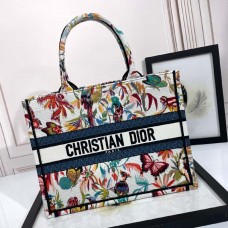 Replica Medium Dior Book Tote White