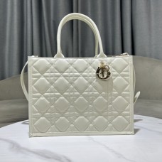 Dior Book Tote White