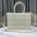Dior Book Tote in Elegant White