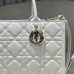 Stylish Dior White Book Tote Bag