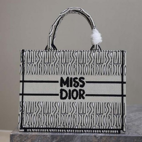 White and Black Miss Dior