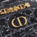 Interior view of Replica Dior Caro Mini Vanity Case