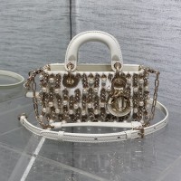 Replica Lady D-Joy Micro Pearls Bag