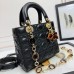 Replica Small Lady Dior Bag Black