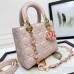 Replica Small Lady Dior Bag Pink Lambskin