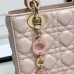 Small Lady Dior Bag Pink