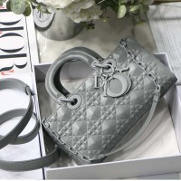 Replica Medium Lady D-Joy Bag Gray