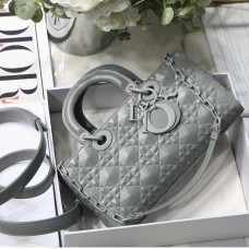 Replica Medium Lady D-Joy Bag Gray