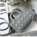Replica Medium Lady D-Joy Bag Gray