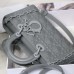 Replica Medium Lady D-Joy Bag Gray