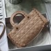 Replica Medium Lady D-Joy Bag in Pink
