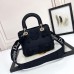 Replica Lady D-Lite Bag in Black