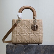 Medium Lady Dior Bag Beige