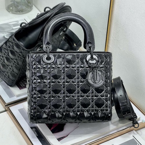 Replica Lady Dior Diamond Motif Bag