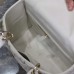 Fashionable replica Lady Dior bag with removable strap