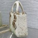 Mini Lady Dior green bag