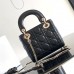 Elegant Mini Lady Dior Black Handbag