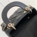 Mini Lady Dior Bag Black Iconic Design