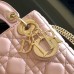 Luxury Pink Lady Dior Tote Bag