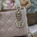 Mini Lady Dior Bag styled with chic outfit