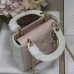 Mini Lady Dior Bag in soft blush pink shade